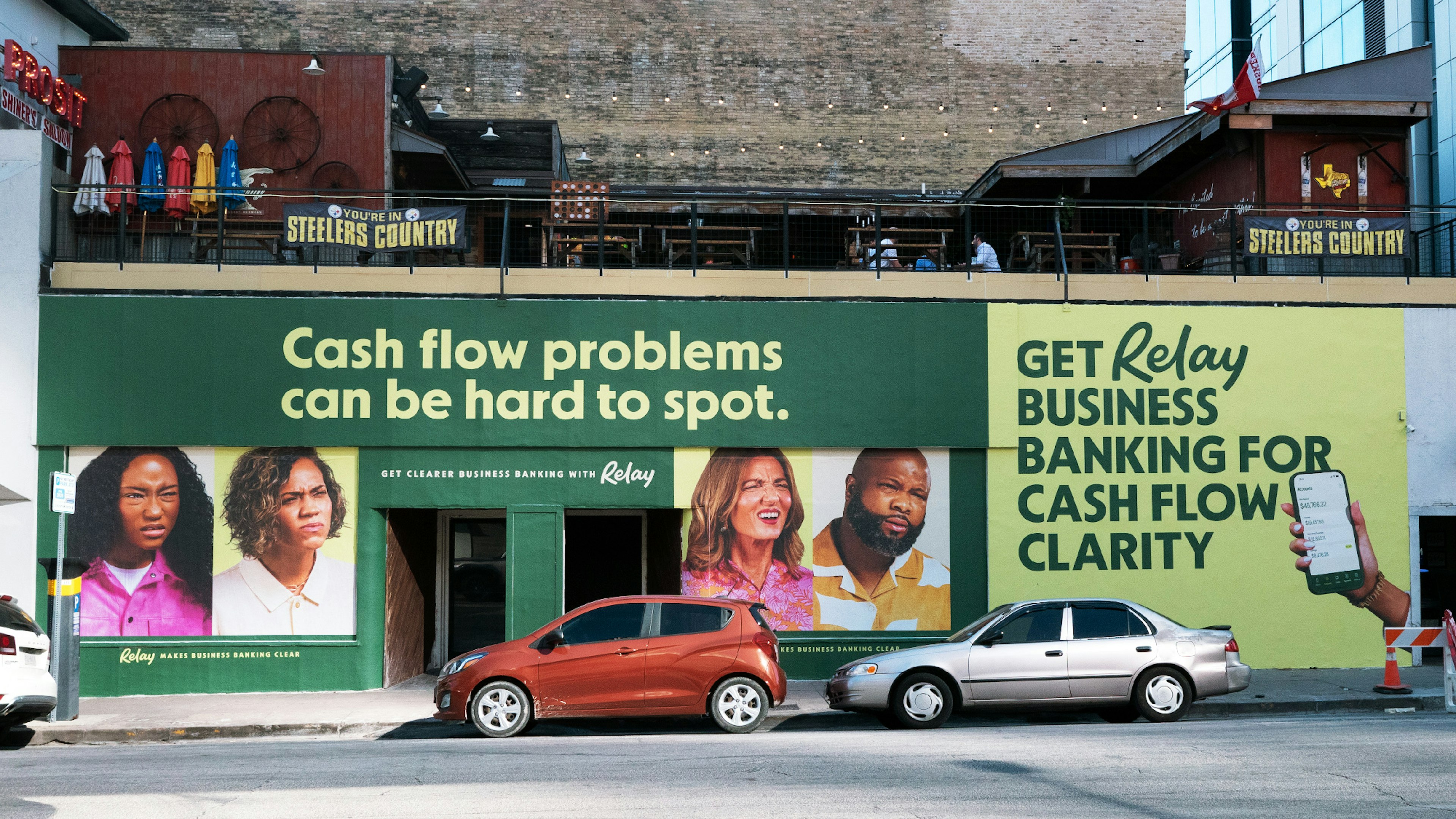 creative outdoor advertising for financial services