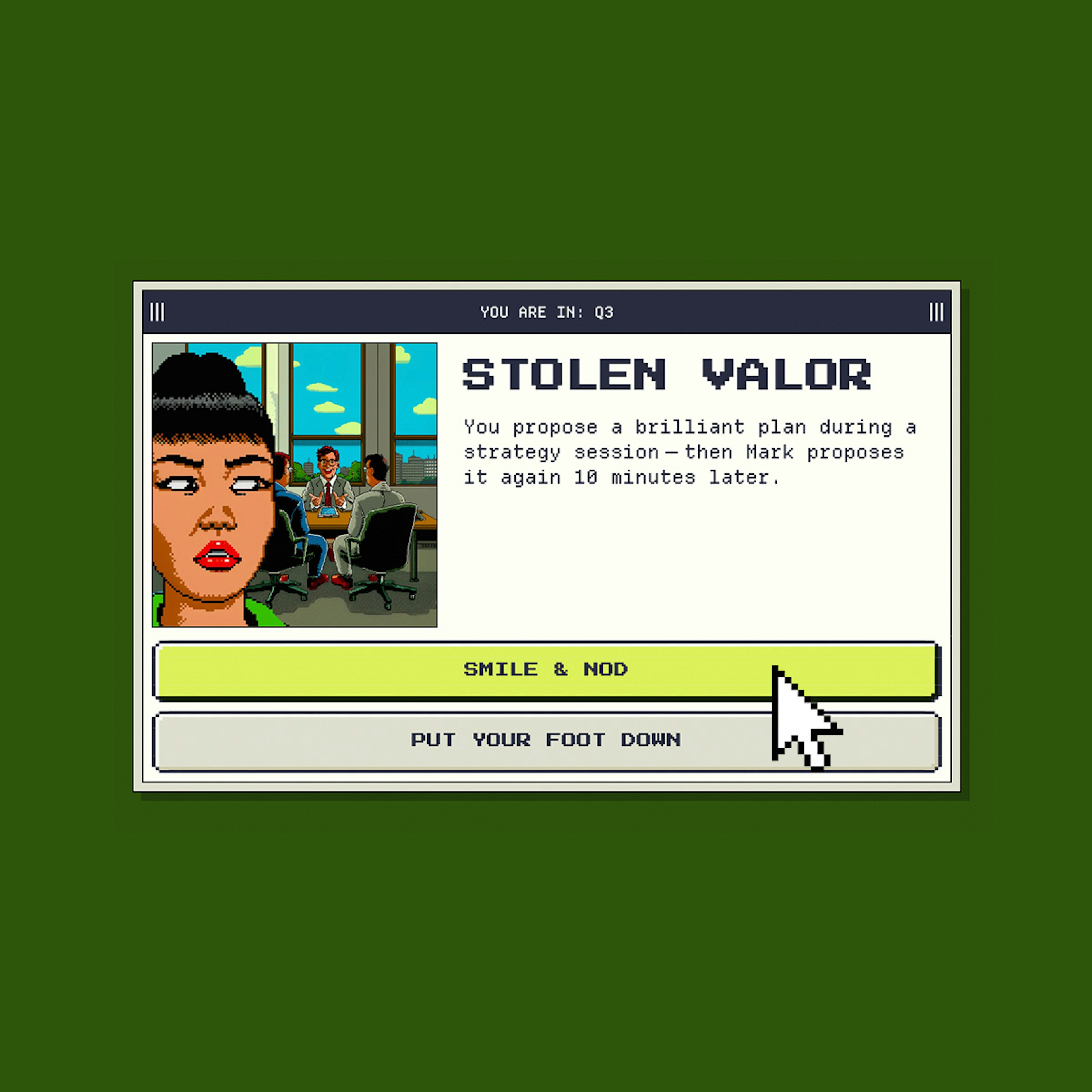 retro oregon trail style game